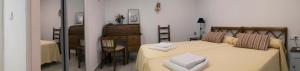Posteľ alebo postele v izbe v ubytovaní Villa La Caleta