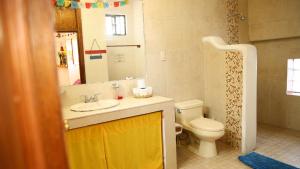 Koupelna v ubytování Hostal La Isla