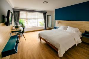 Sjónvarps- og/eða afþreyingartæki á Daniel's Apart Hotel