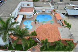 Bazén v ubytování Hotel D' Leon Inn nebo v jeho okolí