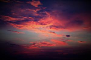 The sunrise or sunset as seen from Az apartmant or nearby