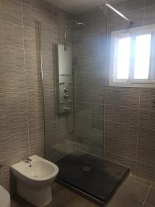 Kúpeľňa v ubytovaní Casa Algill