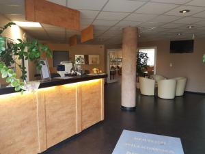 The lobby or reception area at Euro-Hotel