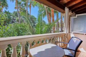 Balkón alebo terasa v ubytovaní Boutiquehotel El Coto