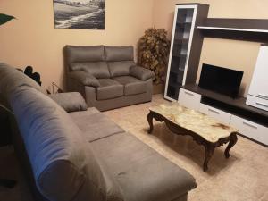 Posezení v ubytování Apartamento Palacio Antigua Audiencia