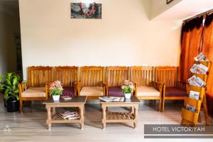 Hotel Victoriyah的休息区