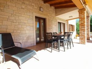 Patio alebo iná vonkajšia časť ubytovania House Brigita 1762