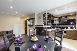 Kuchyň nebo kuchyňský kout v ubytování Apartament Coffee Zakopane