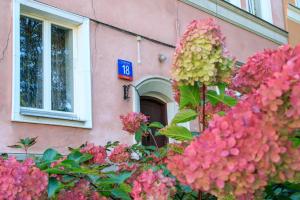 Vonkajšia záhrada v ubytovaní Rental Apartments Bednarska