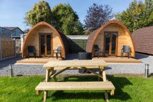 Zahrada ubytování Blackwater Eco Pods