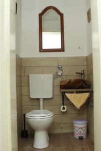Koupelna v ubytování Apartman ŠOKICA