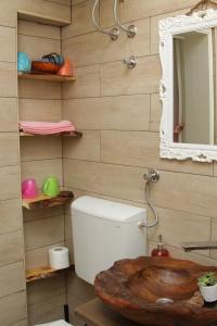 Koupelna v ubytování Apartman ŠOKICA + 36 fotografií