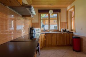 Kuchyňa alebo kuchynka v ubytovaní Sno House