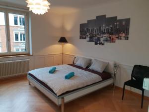 Voodi või voodid majutusasutuse ZüriZimmer toas