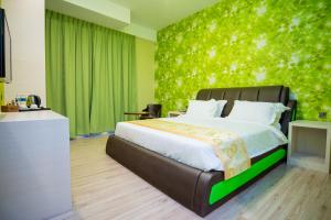 Postel nebo postele na pokoji v ubytování Hotel Shiki