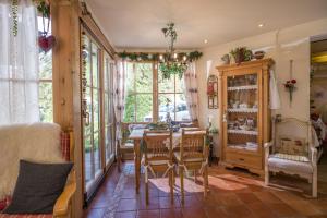 Posezení v ubytování Landhaus Dengg