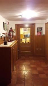 Kuchyň nebo kuchyňský kout v ubytování Hotel Edelweiss