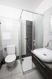 Et badeværelse på STING Apartments Havířov