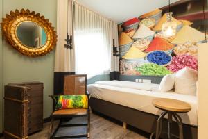 Postel nebo postele na pokoji v ubytování Best Western Hotel Nürnberg am Hauptbahnhof