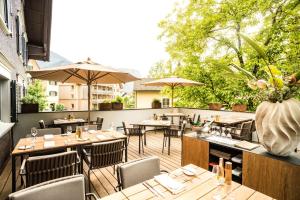 Balkón nebo terasa v ubytování Hotel Zum Verwalter Dornbirn