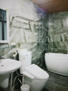 Koupelna v ubytování XiaoBei Home2