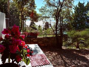 Vonkajšia záhrada v ubytovaní Apartment Sofia