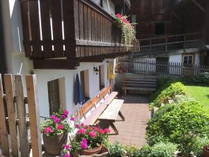 Vonkajšia záhrada v ubytovaní Apartments Annewanter
