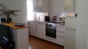 Dapur atau dapur kecil di Glück Auf! Urlaub und Erholung in Duisburg