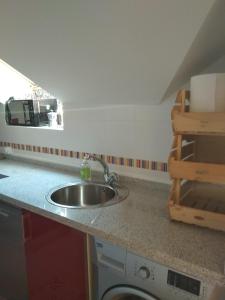 Kuchyňa alebo kuchynka v ubytovaní Apartamento Conde Luna