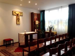 A seating area at Hotel Sommerhaus Linz