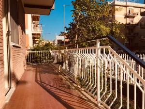 En balkong eller terrasse på Lions Residence