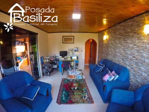 Prostor za sedenje u objektu Posada Basiliza, Encarnación PY