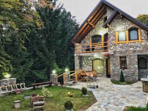 Zahrada ubytování Chalet Kujta