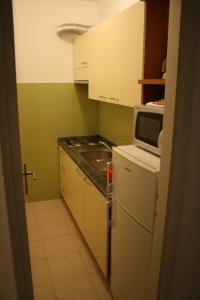 Kuchyň nebo kuchyňský kout v ubytování Apartments Šorić