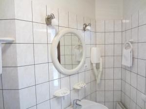 Ein Badezimmer in der Unterkunft Livonija