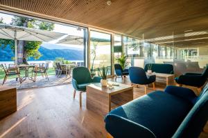 Istumisnurk majutusasutuses Villa Postillion am See