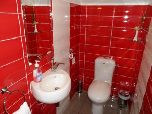 Bilik mandi di Hotel Lyon Sud, Pierre Benite, St Genis Laval