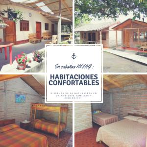 Voodi või voodid majutusasutuse Estancia, CABAÑAS INTAG toas
