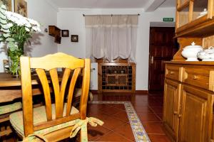 Posezení v ubytování Casa Rural El Tinte