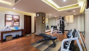 Fitness centrum a/nebo fitness zařízení v ubytování Boudl Gardenia Resort