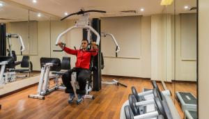 Fitness centrum a/nebo fitness zařízení v ubytování Boudl Gardenia Resort