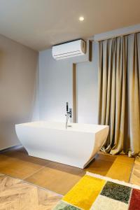 Koupelna v ubytování Hotel Egnatia