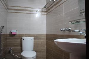 Et badeværelse på Hotel Skypark, Sreemangal