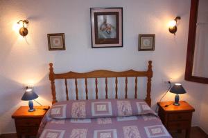 Postel nebo postele na pokoji v ubytování Apartamento Oasis Park