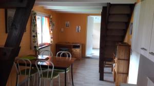 Χώρος καθιστικού στο Meublé de tourisme