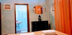 A bed or beds in a room at Villa S.Anna