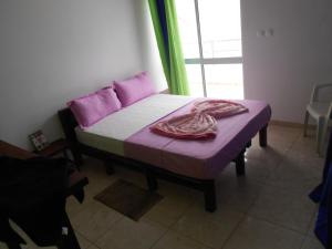 Postel nebo postele na pokoji v ubytování Guest House Frontera