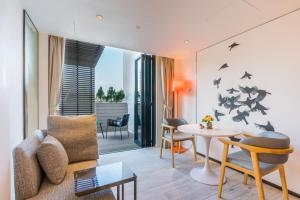 Zona de estar de The Pier Hotel