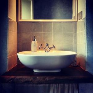Koupelna v ubytování B&B MilleQuattrocento