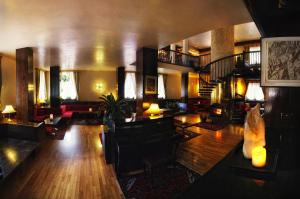 Posezení v ubytování Hotel Paladin